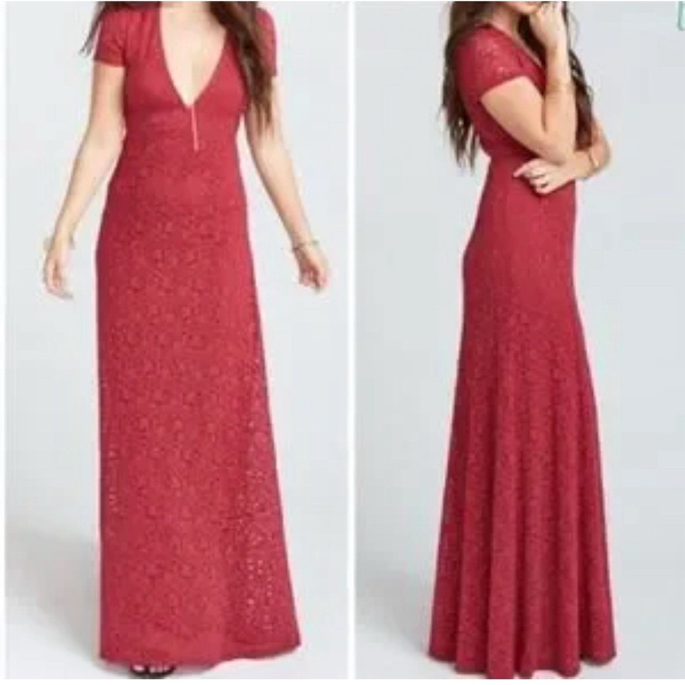 Show Me Your Mumu Womens Cut Out Maxi Dress‎ Size S Vamp Goth Romantic Stretch